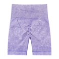thumbnail image 1 of Gibobby Falda Shorts Mujer Pantalones cortos deportivos de yoga de puntos con gradiente de cintura alta para mujer(Lila, L), 1 of 4