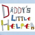 thumbnail image 2 of CafePress - Daddy's Little Helper Infant Bodysuit - Baby Light Bodysuit, Size Newborn - 24 Months, 2 of 4