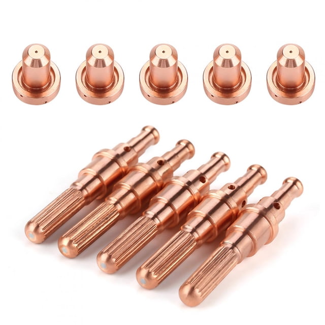 10 Puntas de Boquilla de Electrodo 9 8215 Compatibles Dinámica con termal SL60 100 Antorcha de Plasma Para Consumibles de Antorcha de Plasma