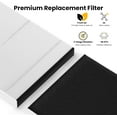 thumbnail image 3 of 2 Pack T20i Replacement Filter Compatible with Blueair Comfort-Pure 3-in-1 Air Purifier Large, HEPA High-Efficiency Activated Carbon Filter for Home Large Room, 3 of 6