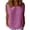 #0007-Pink, variant on Uootdi Womens Tops Sleeveless Scalloped Collar Loose Fit Lightweight Casual Daily Wear Blouses Shirts Gift