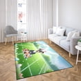 thumbnail image 4 of Happy Easter Hello Spring Rat Terrier Playing Football Indoor Rug Ratty Dog Lover Carpet Living Bed Room Sofa Home Decor - 13003, 4 of 5