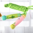 thumbnail image 2 of EeaseCA Wooden Handle Jump Rope Jumping Exercise Equipment Cartoon Skipping Rope for School Home Students Kids Children (Forest Style), 2 of 8
