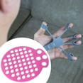 thumbnail image 6 of yotijay Finger Strengthener Hand Exercise Net for Rock Climbing Office Worker Adults Pink, 6 of 8