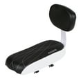 thumbnail image 2 of Bike Rear Seat Back Seat Cycling Bike MTB PU Leather Soft Cushion Rear Rack Seat Seat with Back Rest, 2 of 6