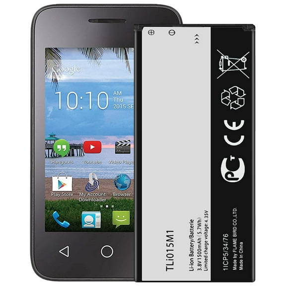 Replacement TLi015M1 Battery For Alcatel Onetouch Pixi 4 4.0 OT-4034A OT-4034/OT-4034 4034X 4034D 4034L/U3 GL-4034G/One Touch Pixi 4 4034G/X Plus 4034X 4034A/Pixi 4 4034E