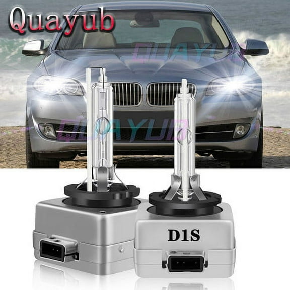 D1S HID Headlight Bulbs 35W White 6000k Bright For BMW ActiveHybrid 5 2012-2016