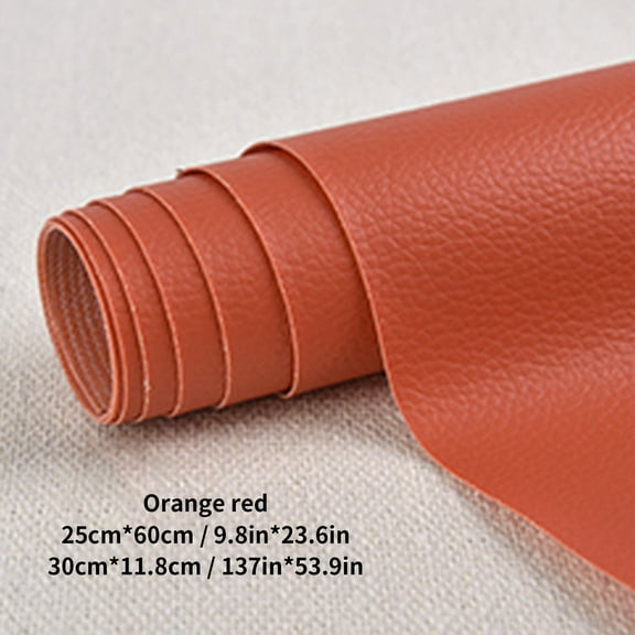 Yrmaups Leather Repair Patch, Self-Adhesive Faux Leather Repair Tape, 25cm x 60cm Large Repairing Patch for Furniture Sofa Couch Car Seats, Easy to Cut for Holes Scratches and Uneven Surfaces