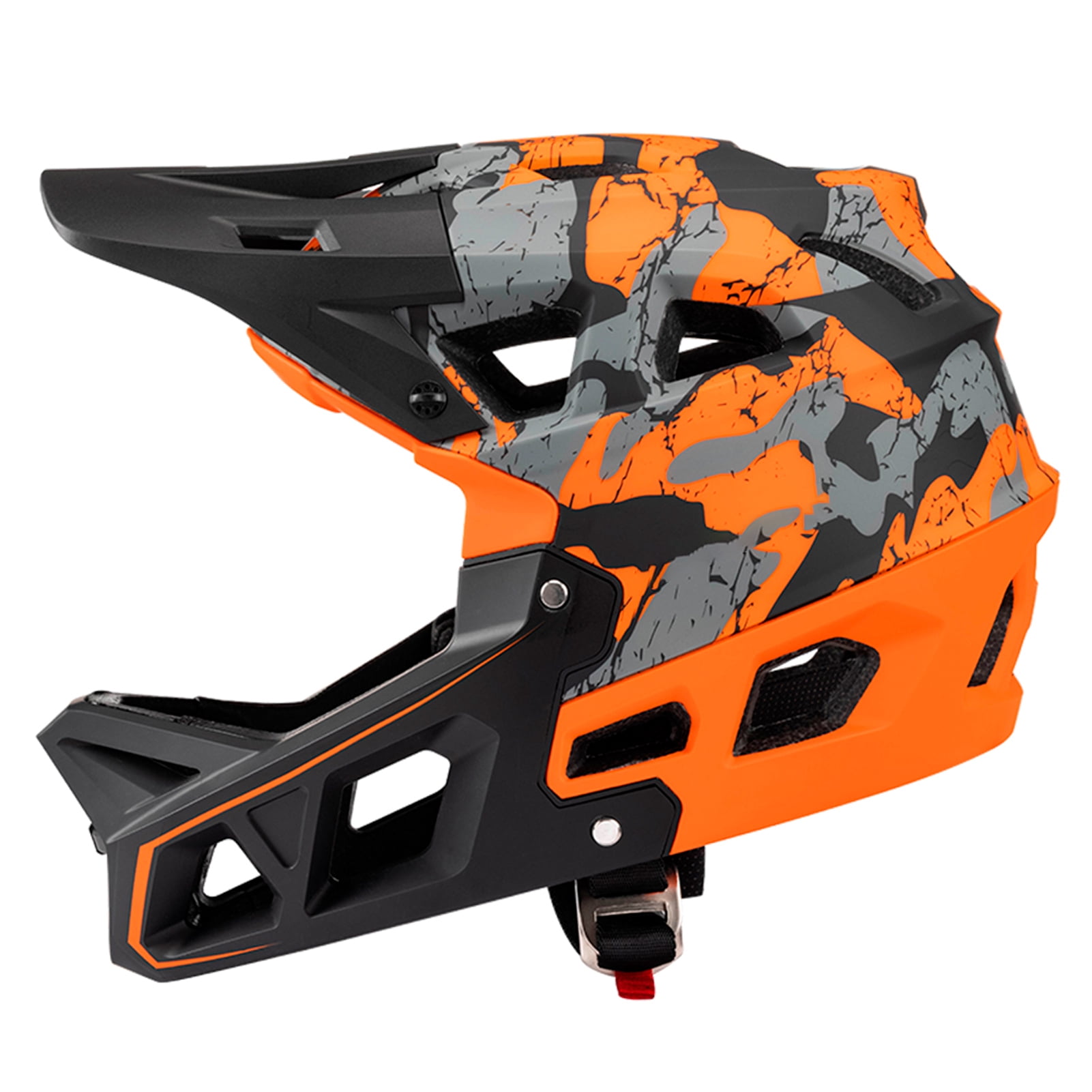 Helmet Full Face Mountain Bike Helmet Adult Racing Downhill  Helmet For Men/Women Adult Mountain Bike Helmet With Visor Over 31 Vents Bike Helmet