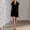 Black, variant on Morttic Women's Hooded Henley Tank Top & Split Hem Shorts Set – Casual Loose Two Piece Summer Vacation & Everyday Wear Pink,S