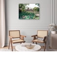 thumbnail image 2 of Cuadro Decorativo - Estanque de flores de Bali Jr  Impresión en canvas, estrechado., 2 of 2
