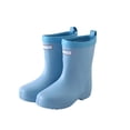 thumbnail image 5 of SgJHXb Kids Rain Boots, Girls Waterproof Rain Boots with Easy-on,Blue,Sizes 12.5 Little Kid, 5 of 5