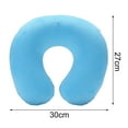 thumbnail image 5 of D-GROEE Inflatable Memory Foam Travel Pillow, U Shaped Neck Pillow, Ultra Soft Comfortable Cushion for Neck Support, Lightweight Headrest, Great for Airplane Chair, Car, 5 of 5