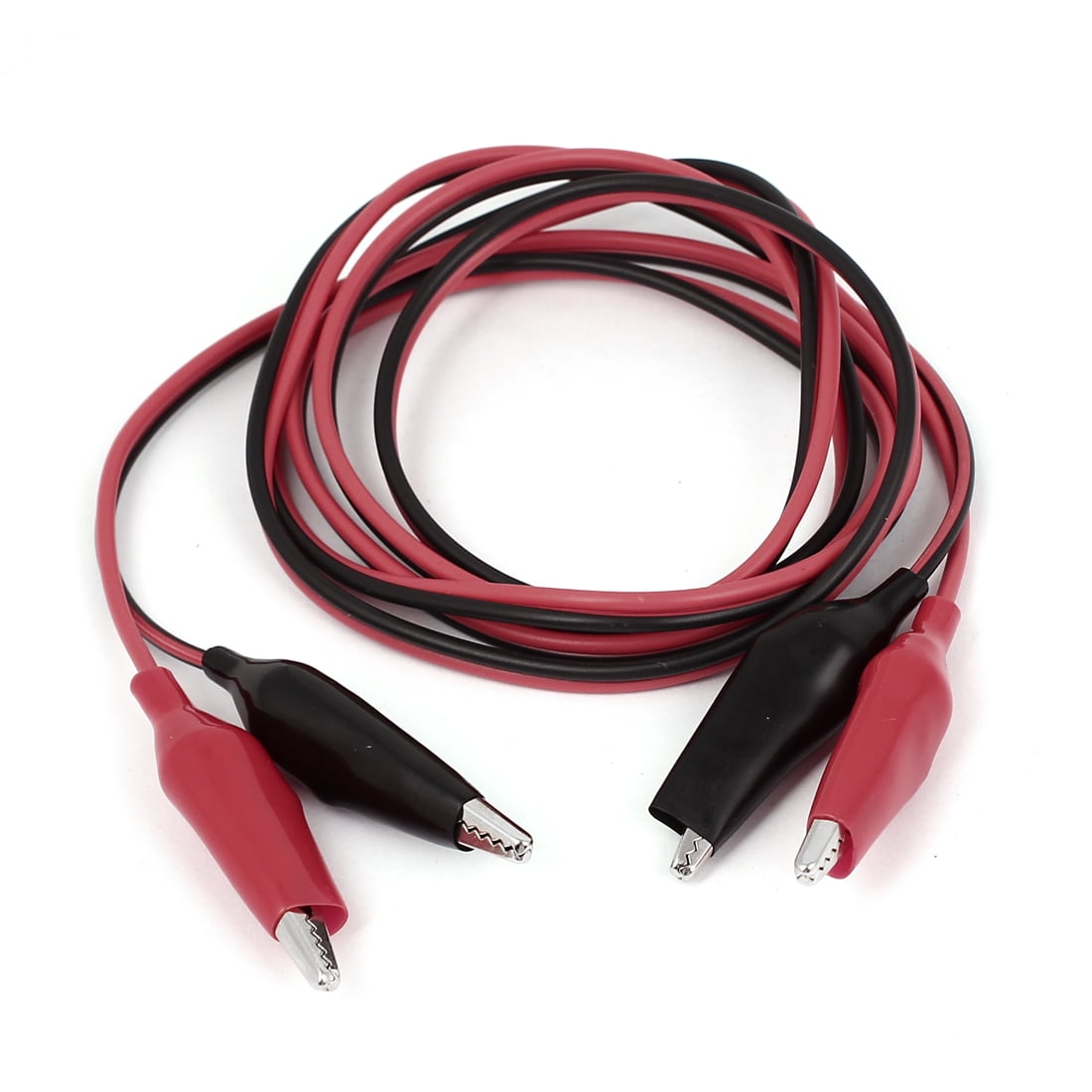 Unique Bargains Double-ended Test  Alligator Crocodile  Clamp Jumper Cable 1.5m