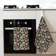 thumbnail image 4 of Sikiie Daisies Flowers Waffle Weave Kitchen Dish Cloth,Super Absorbent Kitchen Dish Towels 16*26 Inches for Dish Rags Washing Dishes, Drying Dishes, 4 of 7