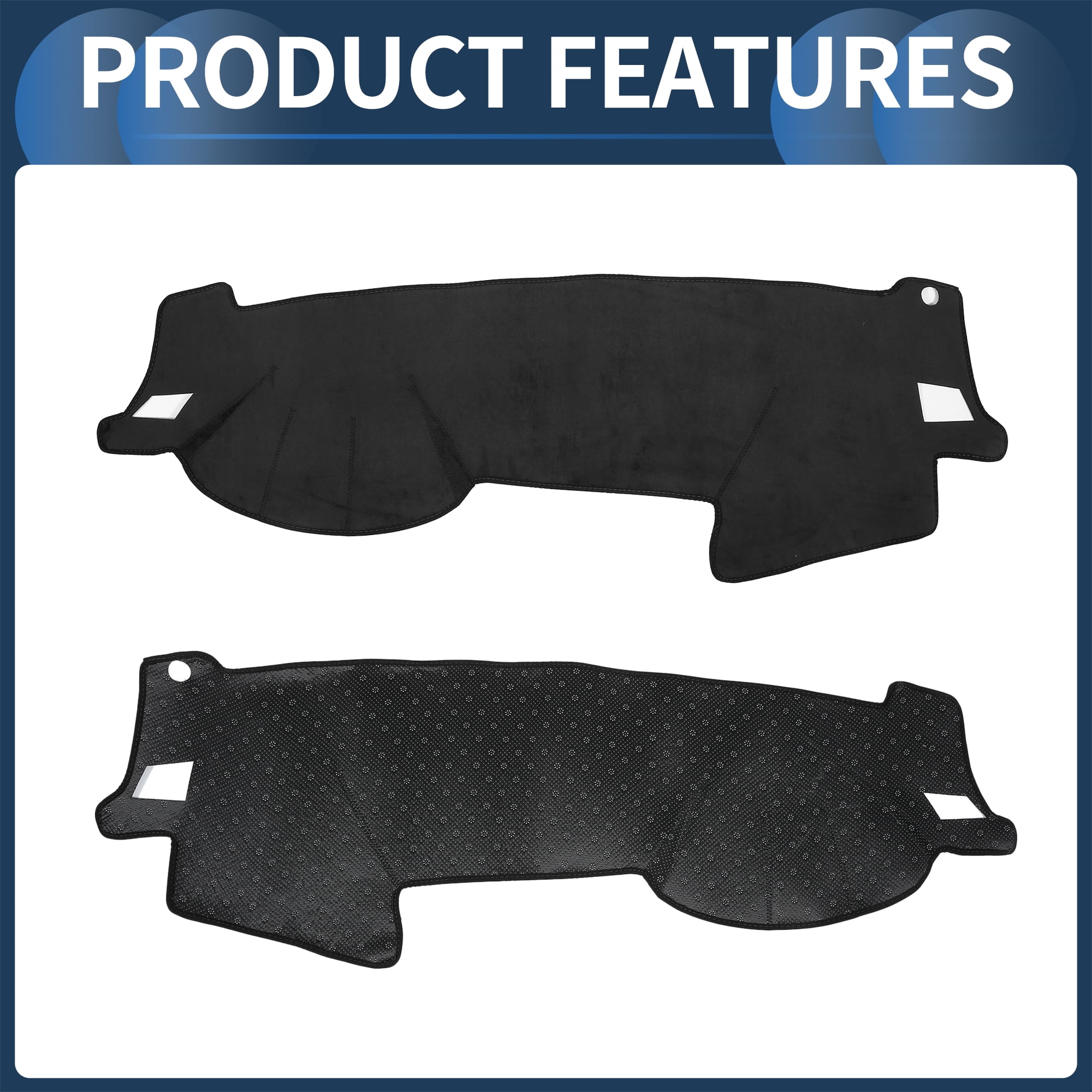 Unique Bargains Dash Cover Non-Slip Dashboard Carpet Mat for Subaru Outback 2005-2009