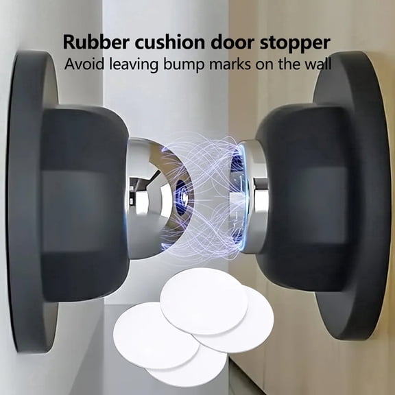 Magnetic Door Stopper No Drilling Door Magnetic Holder RV Door Catch Magnetic Door Holder RV Door Stopper for Trailer,Camper,Motor Home,Boat(Black)