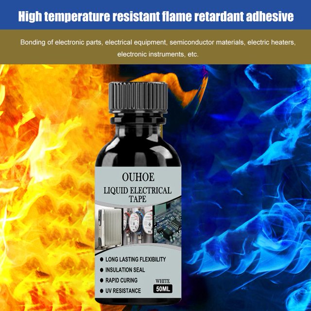 Pegamento aislante de aislamiento líquido resistente a los rayos UV (blanco 50 ml)
