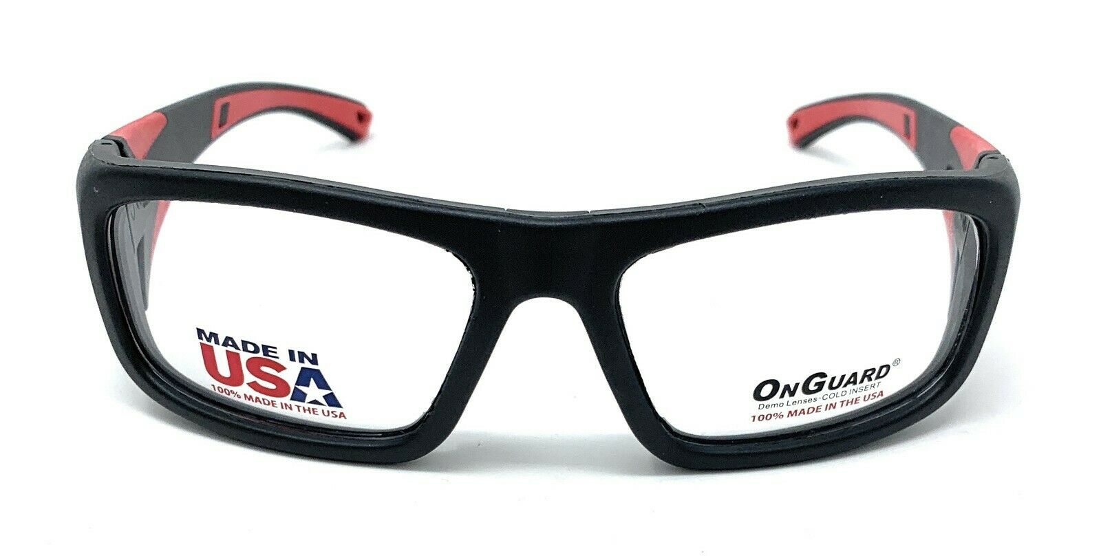 OnGuard Safety Eyewear US-110FS Black Red RxAble Glasses Goggles Full Seal 59-17-135