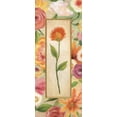 thumbnail image 2 of Daphne Brissonnet 10x18 White Modern Wood Framed Wall Art Titled - Sweet Romance Panel I, 2 of 5