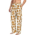 thumbnail image 2 of Xecao Christmas Elements Men's Straight Lounge Pajama Pants: The Ultimate in Comfortable Sleepwear, 2 of 9