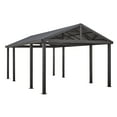 thumbnail image 2 of Sojag Samara 12 x 20 x 10 ft Black Carport, 2 of 14