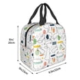 thumbnail image 3 of Disketp Easter Rabbit for Insulated Lunch Bag for Women and Men, Perfect for Work, Hiking, Picnic, 3 of 8
