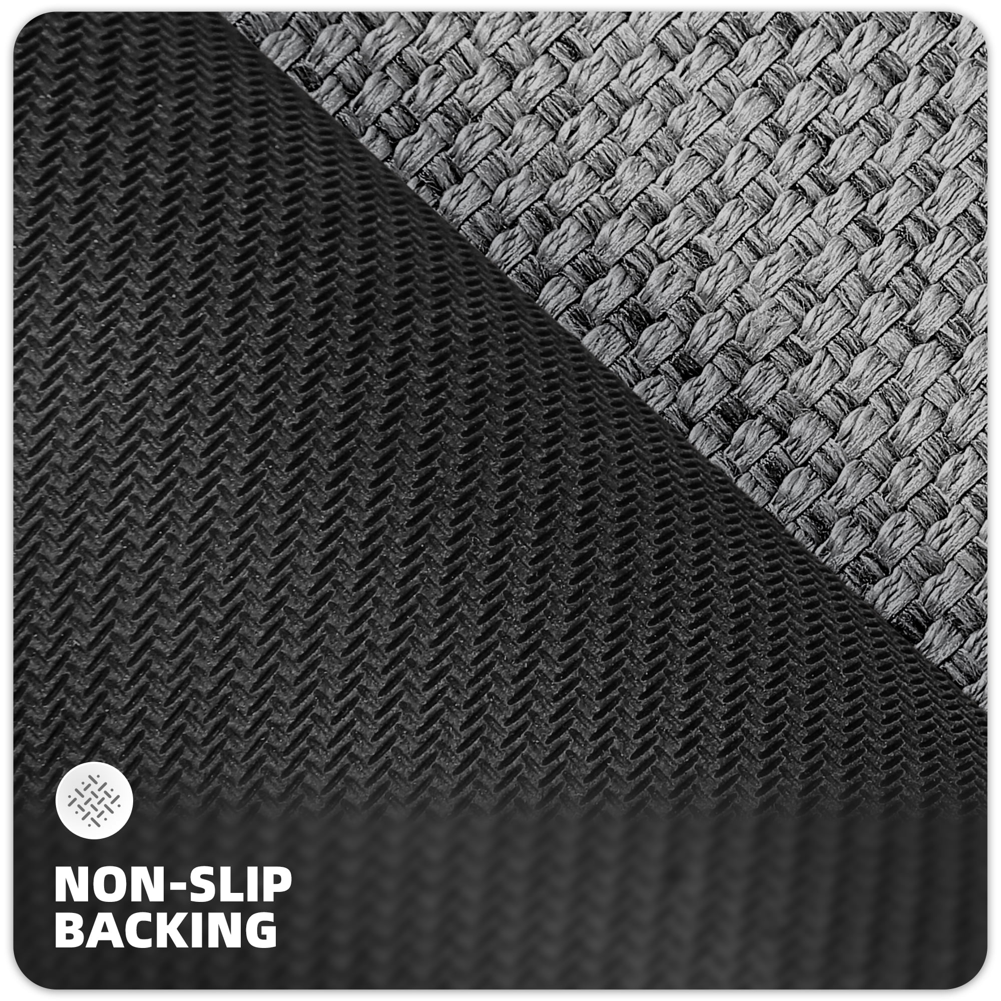 PABUBE Indoor Doormat 28" x 59", Non Slip Door Mats for Inside Washable, Front Door Entry Rug for Entryway Indoor, Dirt Trapper Absorbent Welcome Floor Mats for Home Indoor, Light Grey