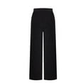thumbnail image 5 of DailyTrove Women's High Waisted Flare Pants - Stretch Wide Leg Trousers for Casual & Party Wear, 5 of 6
