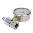 thumbnail image 2 of Pressure Washer Pump 6000 PSI Pressure Gauge Meter Quick Connect Socket and Plug, 2 of 5