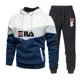thumbnail image 5 of Nuevos pantalones de chándal de marca de alta calidad para hombre, sudaderas con capucha informales + pantalones largos, conjunto de 2 uds, ropa estampada de moda para exteriores, ropa deportiva para, 5 of 5