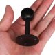 thumbnail image 5 of unbranded 1Par Soporte De Barra Negro De Acero Inoxidable Para Ropa Y Con Alta Estabilidad, 5 of 8