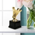 thumbnail image 6 of Gold Badminton Trophy Cup - 1st Place Winner Medal, 6 of 6