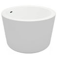 thumbnail image 6 of HEATGENE 41" Acrylic Freestanding Bathtub Contemporary Soaking Tub Easy to Install UPC Certified Drain & Overflow Assembly Included - Black Drain, 6 of 6