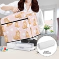 thumbnail image 6 of HELLHERO Heart-Shaped Cat Pattern Sewing Machine Carrying Cover with Storage Pocket and Carrying Handle Waterproof Material Home and Shop Sewing Equipment Storage, 6 of 8