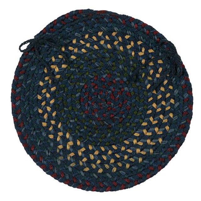 Colonial Mills MN57R036X036 Tapis Rond Réversible de 3 Pi à Minuit&44; Indigo