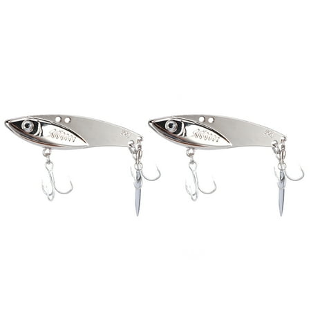 2PCS Metal Artificial Lure 10g/14g/20g/30g Weever All Swimming Layer Hard Bait Fishing Tackle30g Bienvenido