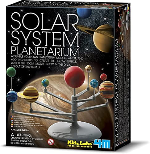 3-D Glow In The Dark 9 Planets solar system Educational 