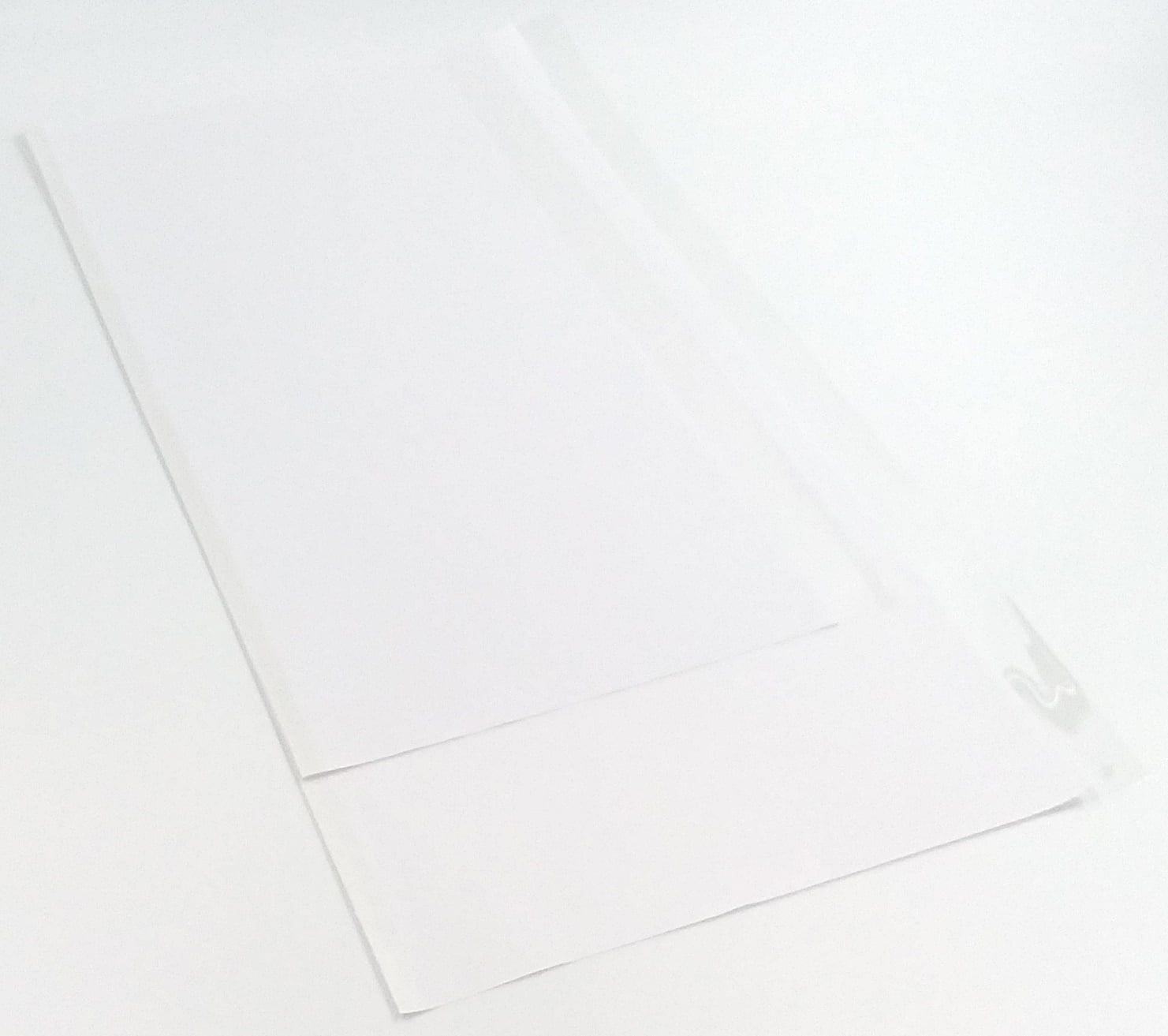 20 (twenty) sheets Brodart JustAFold III Archival Book Jacket Covers