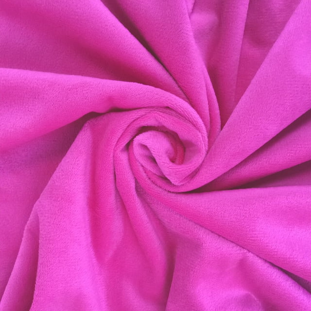 Tela de felpa suave corta para coser muñecas, tela textil hecha a mano para el hogar, juguetes de franela