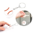 thumbnail image 1 of Unique 3D - Printed Decompression Keychain with Movable Joints for Trendy Accessories Collection, 1 of 1