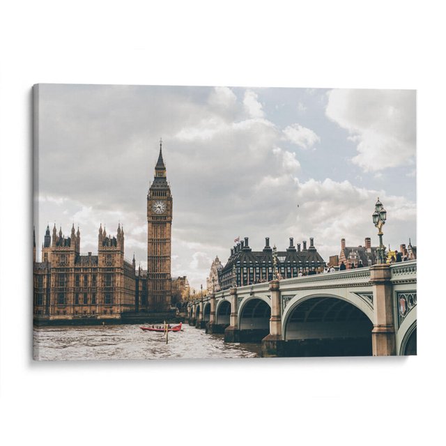 Cuadro decorativo Arquitectura - Hola, Londres! en canvas tamaño 60 x 40 cm Canvas Lab Canvas forma horizontal tamaño 60 x 40