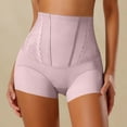 thumbnail image 2 of Xijirk Women High Waist Lace Shapewear Shorts with Tummy and Waist Control for Under Dresses Daily Wear,Pink,L, 2 of 8