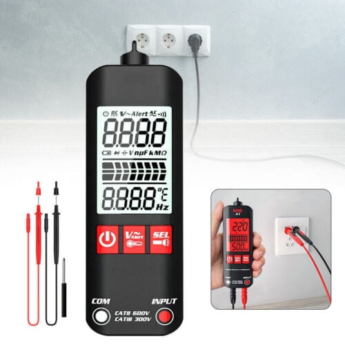 A1 Fully Automatic Smart Multimeter Anti-Burn Intelligent Multimetro 2000 Counts