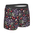 thumbnail image 4 of Uemuo Snakes And Snake Fruit Pattern Men's Boxer Briefs,Trunk Anti-Chafing,Comfortable, Durable, and Stylish Underwear-X-Large, 4 of 9