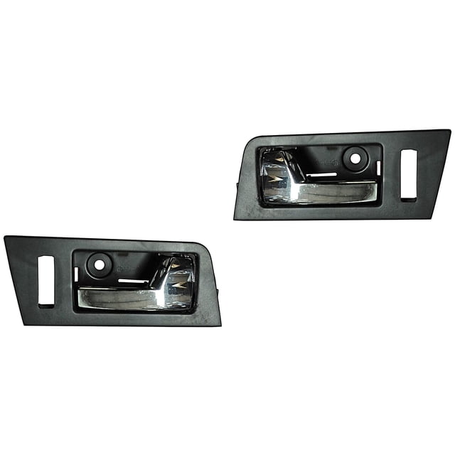 Manijas Puertas Interiores Escape 2008 A 2012 Ford Delanteras Negra/Cromo P/Seguro Elec Generica