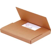 Box Partners SI Products Easy-Fold Mailers 12 1/8" x 9 1/8" x 2" Kraft 50/Bundle (M2BKK)