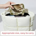 thumbnail image 6 of Hedgehog Velvet Portable Jewelry Display Stand and Organizer with Removable Compartment - Gift, 6 of 7