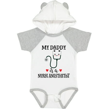 

Inktastic Nurse Anesthetist Dad Nursing Boys or Girls Baby Bodysuit
