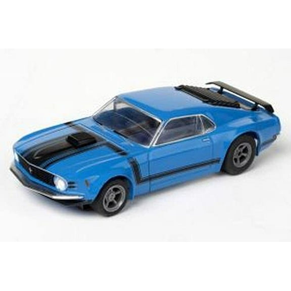 AFX HO Scale MEGA G  Collector Series Mustang BOSS 302 Slot CAR AFX22026